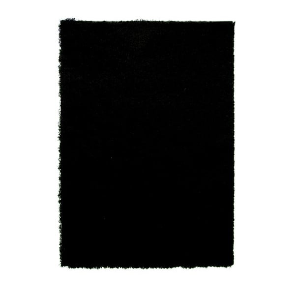 Črna preproga Flair Rugs Cariboo Black, 120 x 170 cm