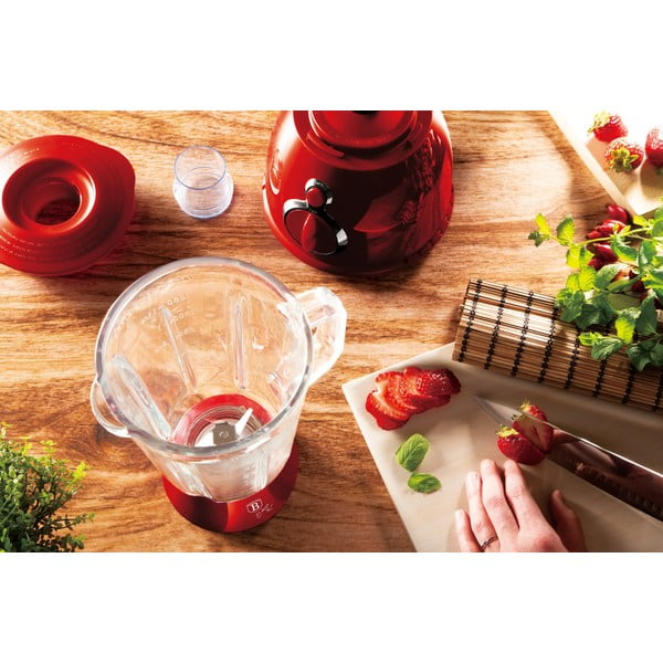 Rdeči mešalnik Burgundy Metallic Line - BerlingerHaus-image-3