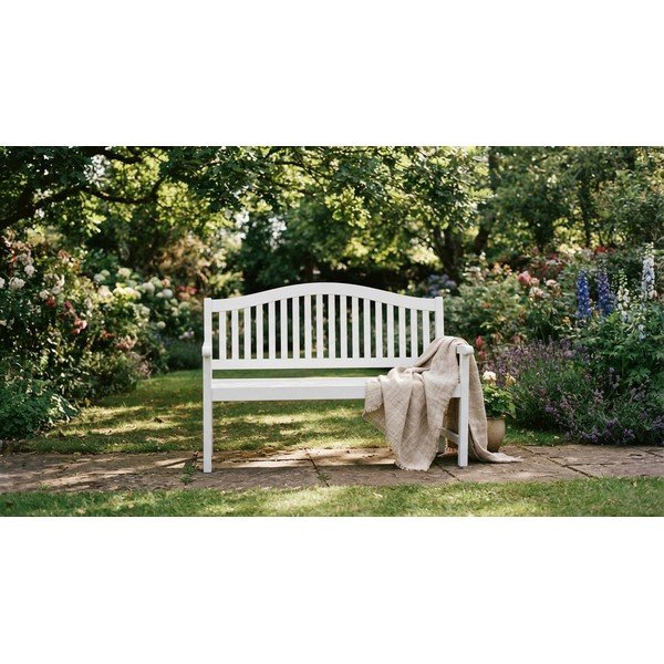 Bela vrtna klop iz masivnega lesa Singapore – Garden Pleasure-image-3