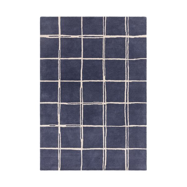 Modra ročno tkana volnena preproga 160x230 cm – Asiatic Carpets