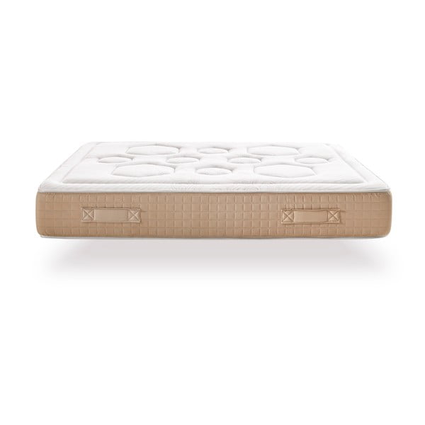 Trda/srednje trda vzmetena obojestranska termoregulacijska vzmetnica 180x200 cm Hexaflex Bagged Springs Gel – Moonia-image-2