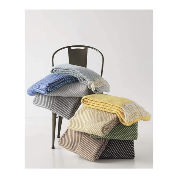 Rjava pletena odeja Euromant Tebas, 140 x 160 cm-image-3