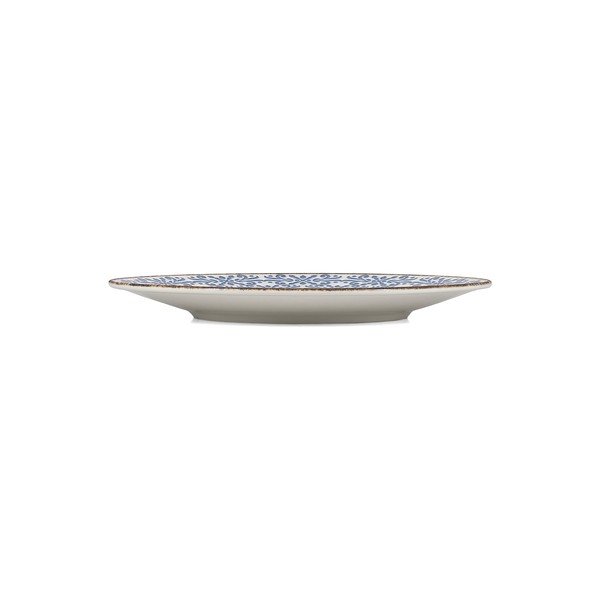 Bel/moder porcelanast krožnik ø 25 cm Azul – BonBistro-image-3