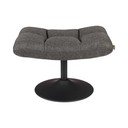 Temno siv tabure Dutchbone Bar 