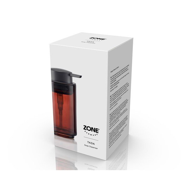Rjav steklen dozirnik za milo 250 ml Tada – Zone-image-4