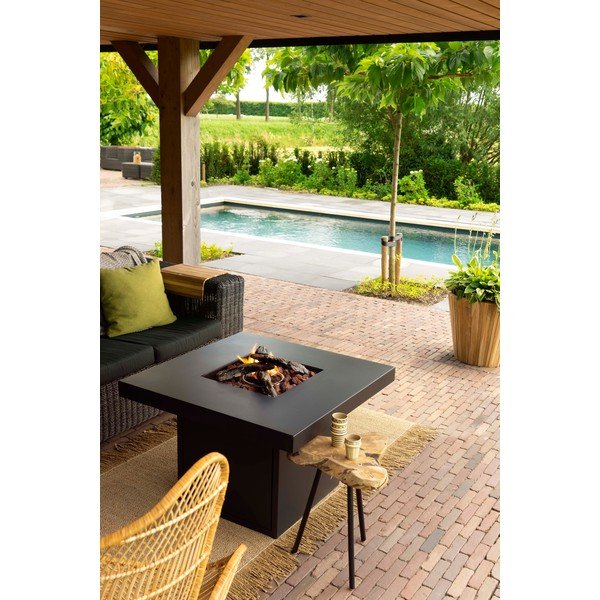 Črn plinski kamin COSI Cosibrixx, 90 x 61 cm-image-4