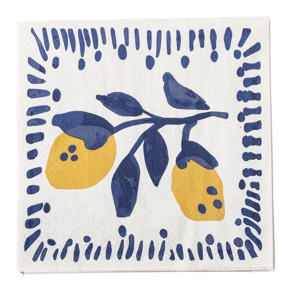 Papirnati prtički v kompletu 20 ks 33x33 cm Maxima
