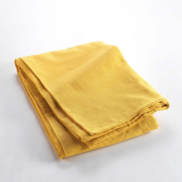 Rumeno pregrinjalo 220x240 cm Lucile – douceur d'intérieur-image-2