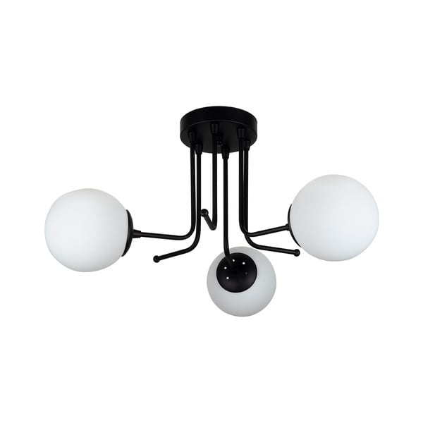 Črna stropna svetilka Squid Lighting Star, višina 34 cm-image-2