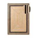 Obojestranska ročno tkana preproga iz jute v črni in naravni barvi 120x170 cm Jutta – Hanse Home