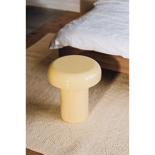 Jeklena okrogla stranska mizica ø 40 cm Miko – noo.ma-image-1