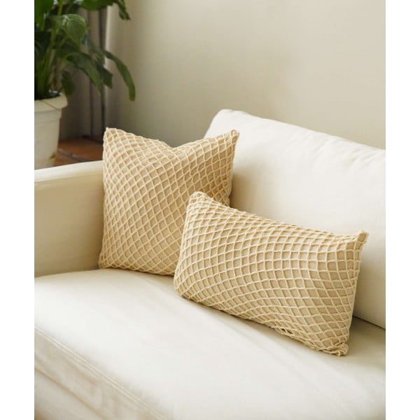Bombažna prevleka za blazino 30x50 cm Net – Mioli Decor-image-4