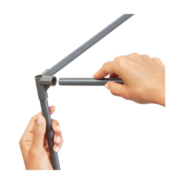 Siva tekstilna garderobna omara 79x155 cm – Rayen-image-3