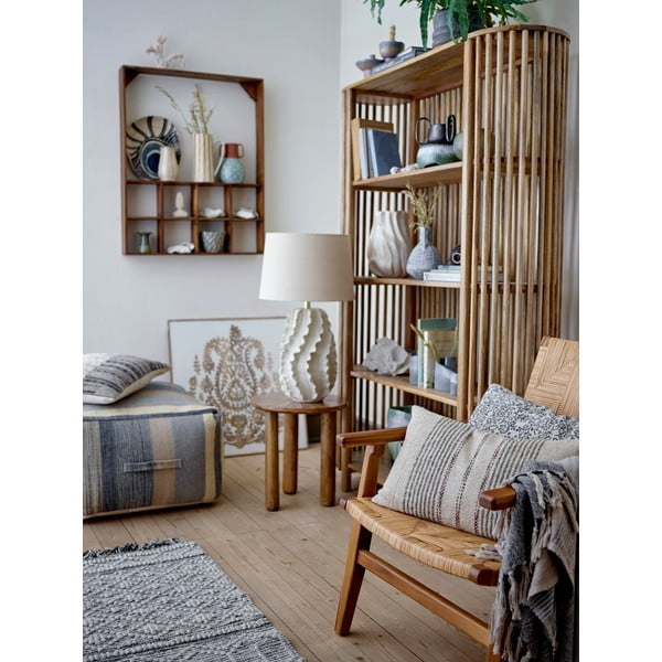 Večnivojska polica iz recikliranega lesa v naravni barvi 10 cm Marino – Bloomingville-image-1