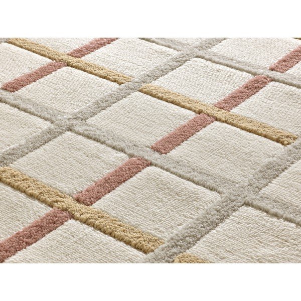 Opečnato oranžna/kremno bela preproga 80x150 cm Karisma – Universal-image-2