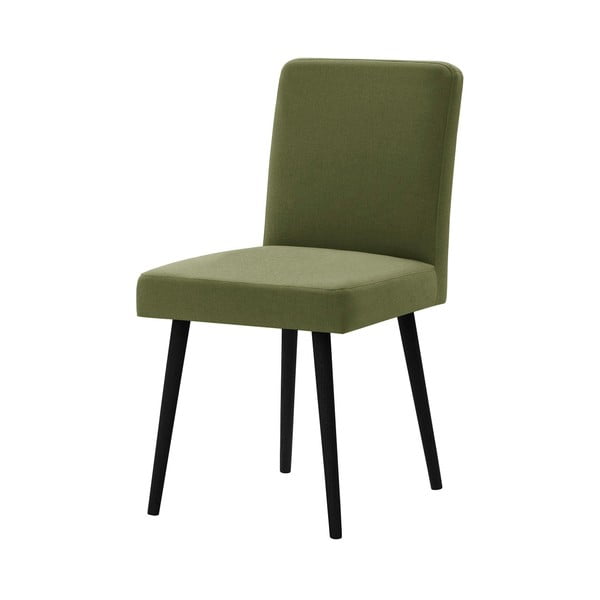 Zeleni stol z nogami iz črnega bukovega lesa Ted Lapidus Maison Fragrance
