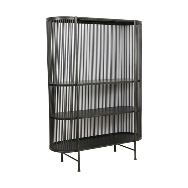 Črna kovinska visoka komoda 119x161 cm Yinthe - Light & Living-image-2