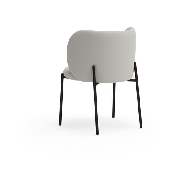 Svetlo sivi oblazinjeni jedilni stoli v kompletu 2 ks Mogi – Teulat-image-3