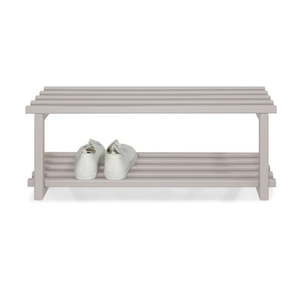 Sivorjava kovinska stenska omarica za čevlje 71x26x34 cm Marco – Spinder Design