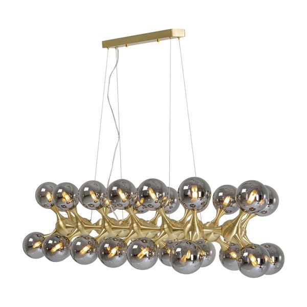 Siva/v zlati barvi viseča svetilka ø 12 cm Atomic – Kare Design-image-3