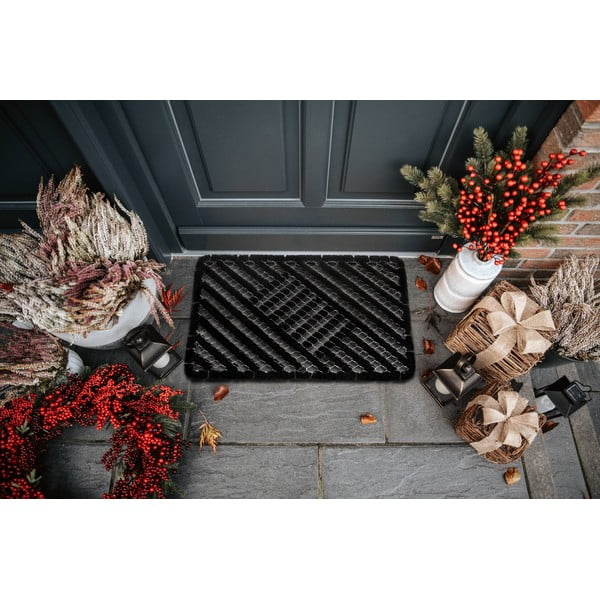 Predpražnik iz kokosovih vlaken 45x75 cm Coco Black – Hanse Home-image-1