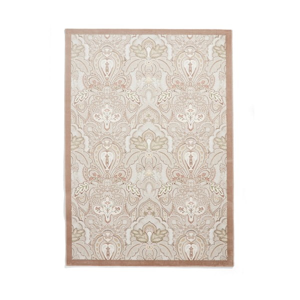Kremno bela preproga 120x170 cm Damask Bronze – Think Rugs