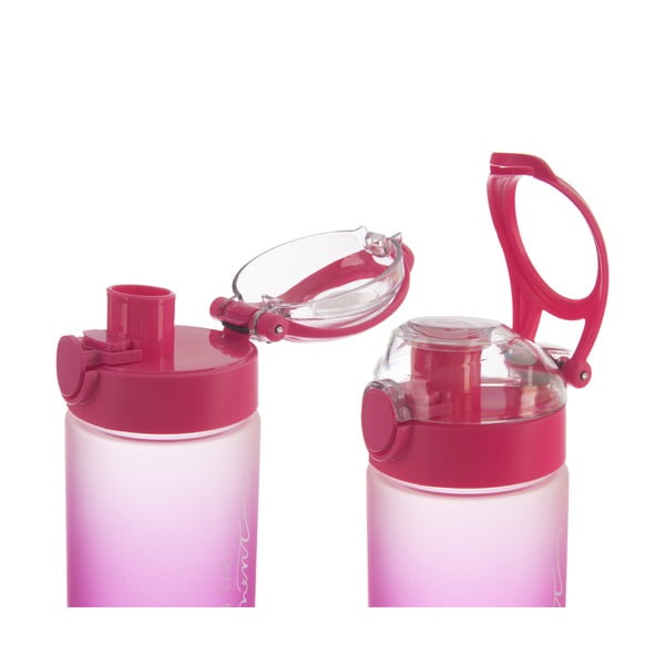 Rožnata steklenica za vodo 500 ml Saga – Orion-image-1