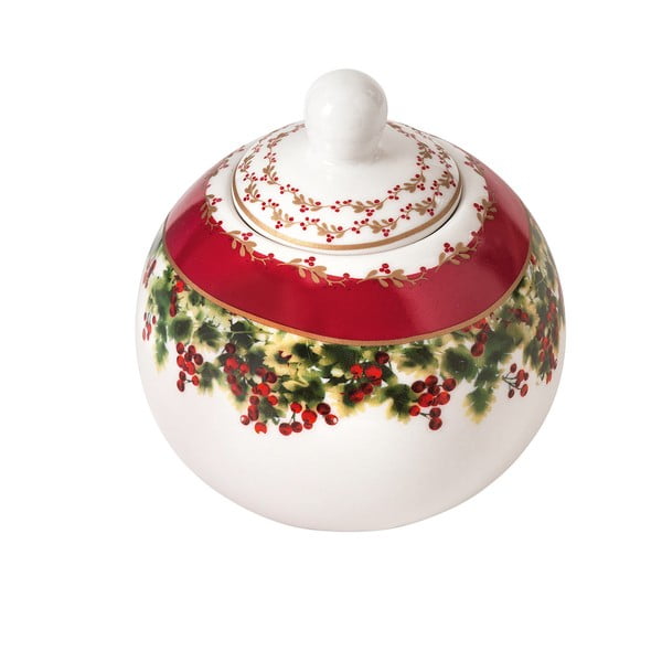 Porcelanasta posoda za sladkor Brandani Le Bacche, ⌀ 9 cm