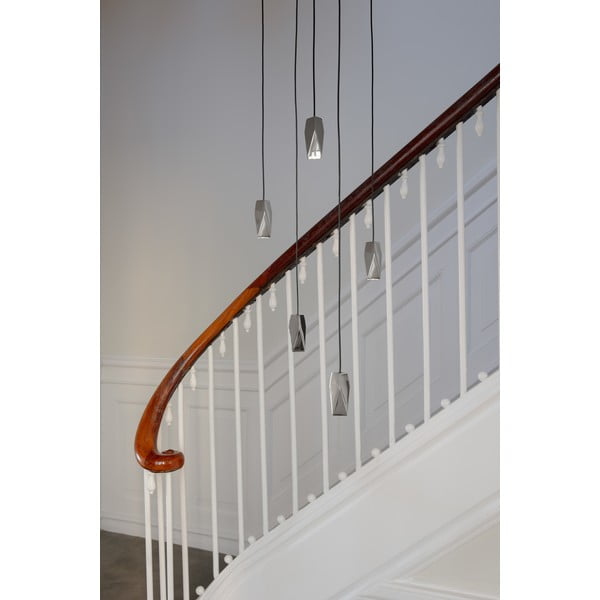 Črna viseča svetilka Rosette mini – UMAGE-image-3