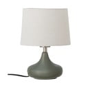 Temno zelena namizna svetilka s tekstilnim senčilom (višina 28 cm) Loa – Bloomingville