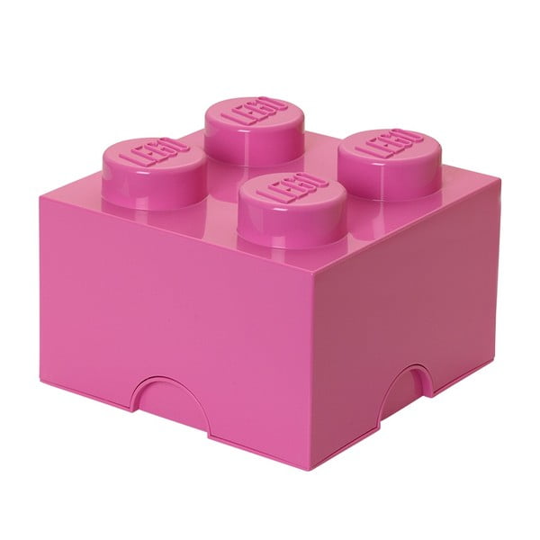 Rožnata škatla za shranjevanje kvadratnih LEGO® Friends-image-1