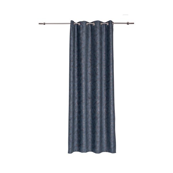 Antracitno siva zavesa 140x260 cm Terra – Mendola Fabrics-image-2