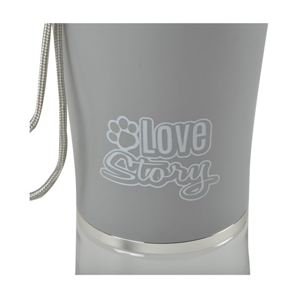 Potovalna steklenica za pse – Love Story-image-3
