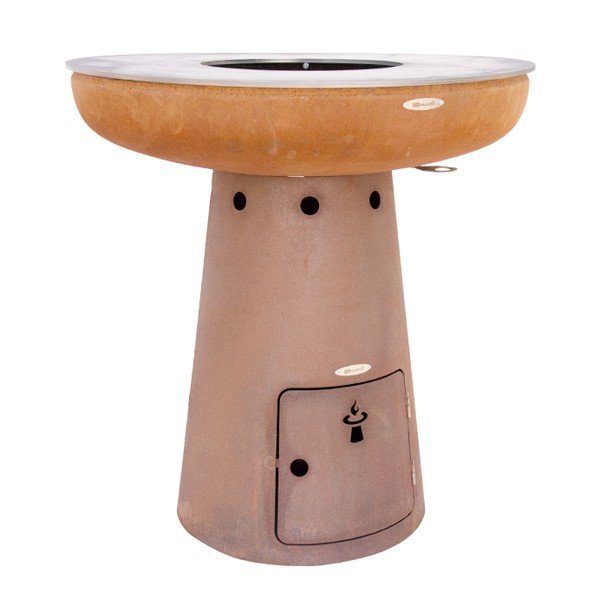 Žar na oglje ø 102 cm Nero L – Remundi-image-1