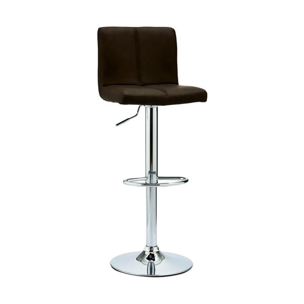 Temno rjavi vrtljivi barski stoli v kompletu 2 ks 88 cm Coco – Furnhouse