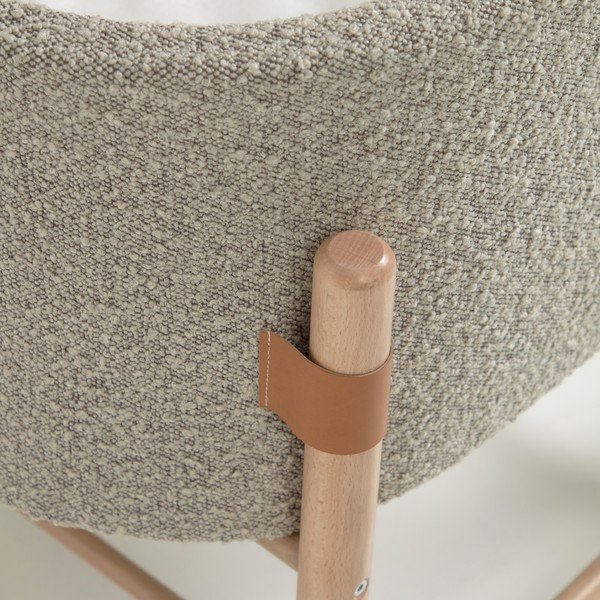 Siva otroška posteljica Kave Home Adara-image-2