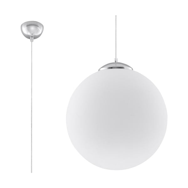 Bela viseča svetilka Sollux Bianco 30-image-3