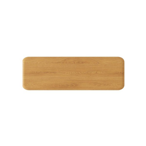 Stranska mizica iz masivnega hrasta v naravni barvi 40x120 cm Charlotte – Micadoni -image-4