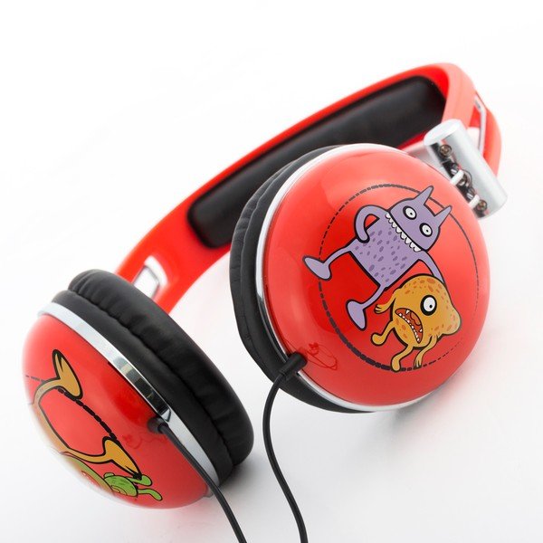InnovaGoods Playz Kids Otroški slušni pripomočki Little Monsters-image-1