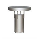 Svetlo siva LED zatemnitvena namizna svetilka (višina 20 cm) BringMe – Hübsch