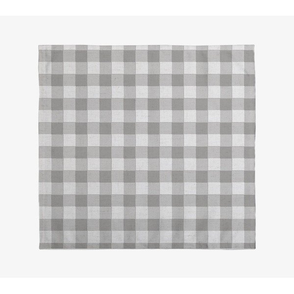 Komplet 4 prtičkov z mešanico lanu Really Nice Things Grey Vichy, 43 x 43 cm-image-1