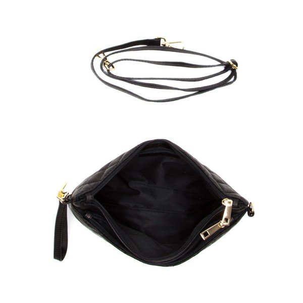 Usnjena torbica Carla Ferreri 2136 Nero-image-3