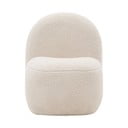 Bel otroški fotelj iz tkanine bouclé Bucky – Kave Home