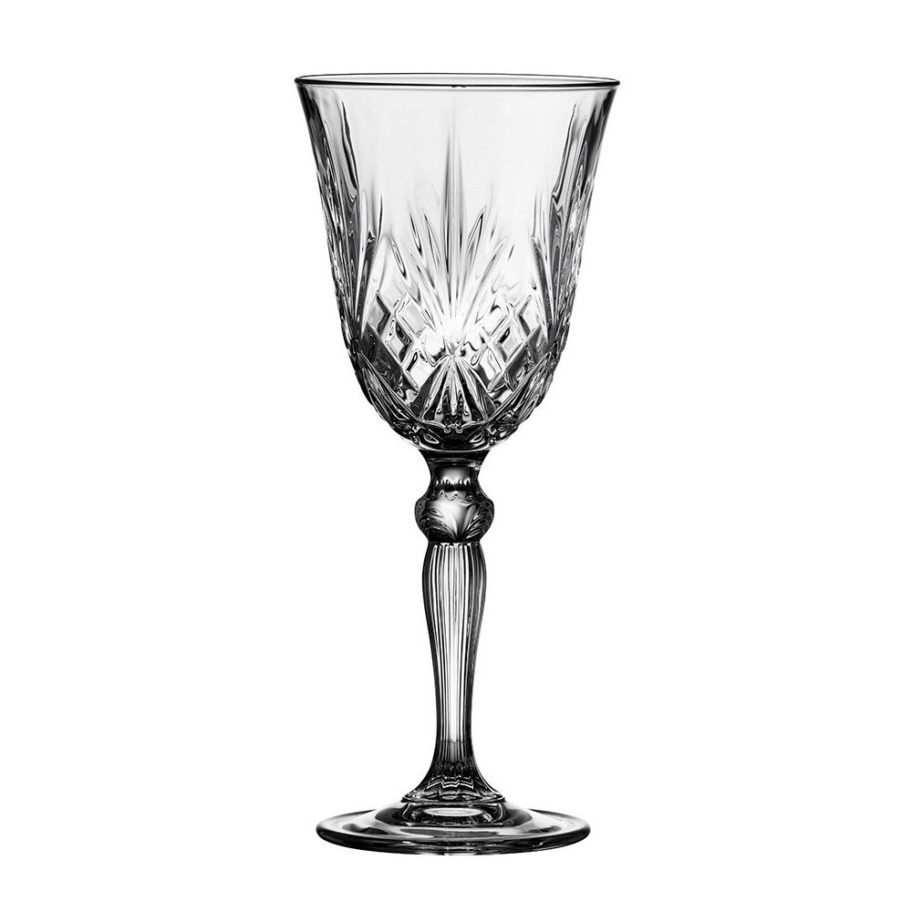 Kristalni
 kozarci v kompletu 4 ks za vino 210 ml Melodia