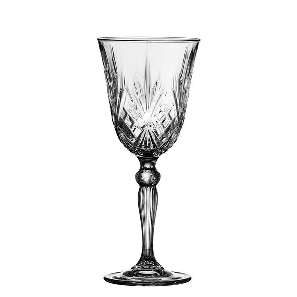 Kozarci v kompletu 4 ks za vino 210 ml Melodia – Lyngby Glas