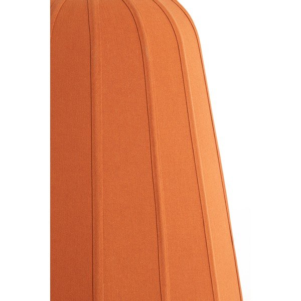 Stoječa svetilka v barvi terakote s tekstilnim senčilom (višina 133 cm) Bibury – Light & Living-image-3