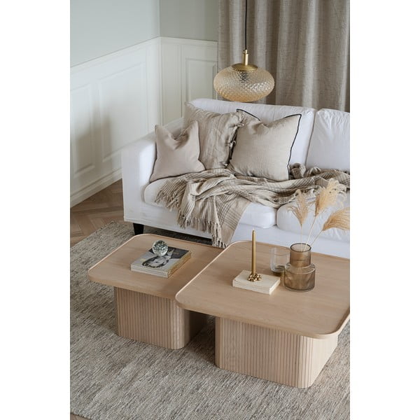 Kavna mizica iz hrastovega lesa Rowico Sullivan, 60 x 60 cm-image-2