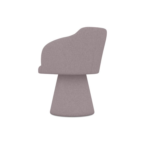 Svetlo vijoličen oblazinjen jedilni stol Kanoa – Makamii-image-3