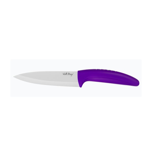 Keramični nož za obrezovanje, 13 cm, vijolične barve