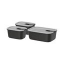 Posode za hrano v kompletu 3 ks Easyclip – Mepal
